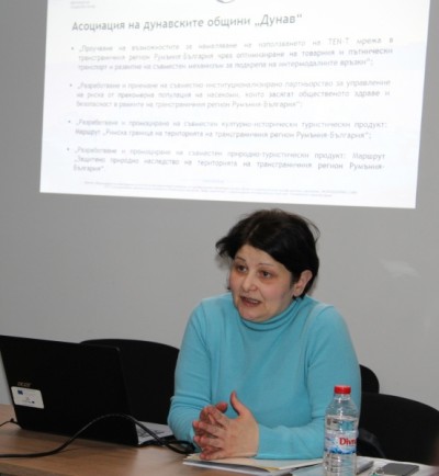 Изп. директор на Асоциация на дунавските общини Мария Цанкова 