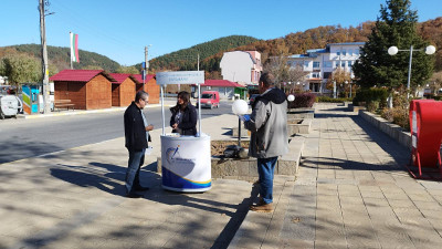 Централен площад в Кирково