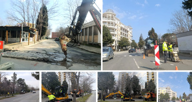 ЗАПОЧНАХА ДЕЙНОСТИТЕ ПО ПОДМЯНА НА ВОДОПРОВОДНАТА МРЕЖА ПО УЛ. „ИВАН ВАЗОВ“ В НЕСЕБЪР